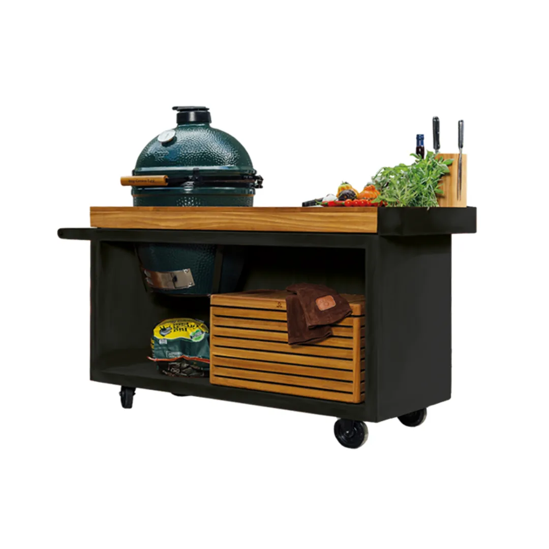 Tisch Schwarz Kamado 135 Pro Teak BGE OFYR – Bild 2