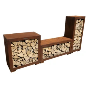 Holzhalter - Horizontal - RUST - Remundi